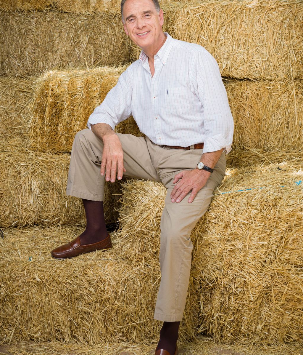 Don Luis (63), aristócrata terrateniente al otro lado del charco