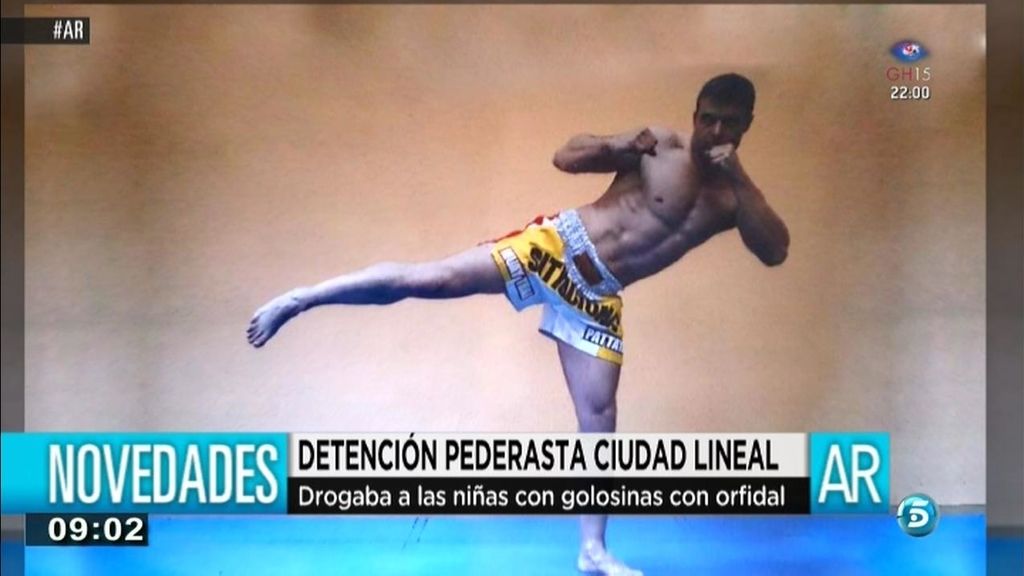 Primeras imágenes del presunto pederasta de Ciudad Lineal