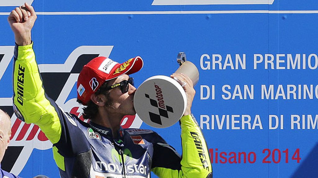 Valentino Rossi en Misano