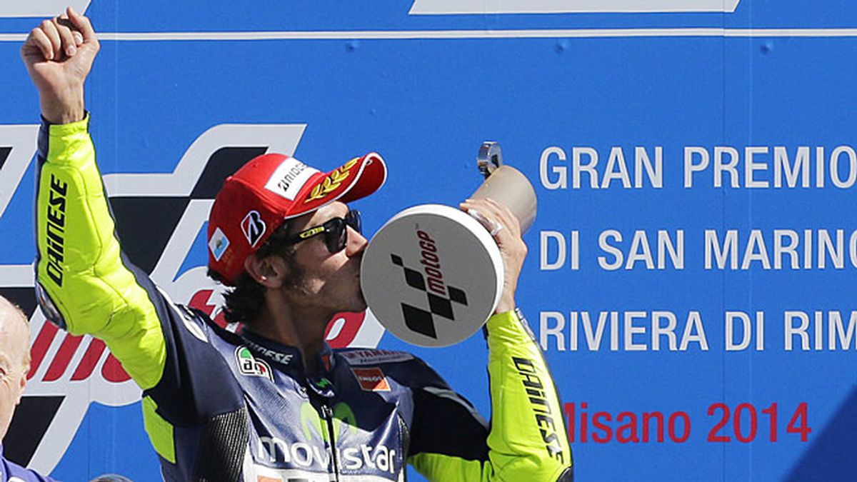 Valentino Rossi en Misano