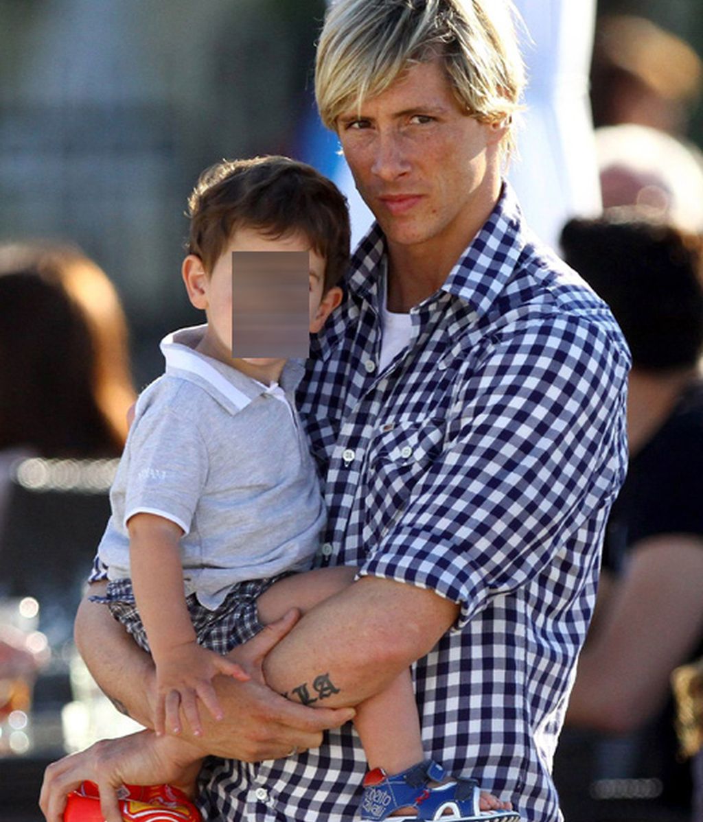 Torres y Arbeloa en familia