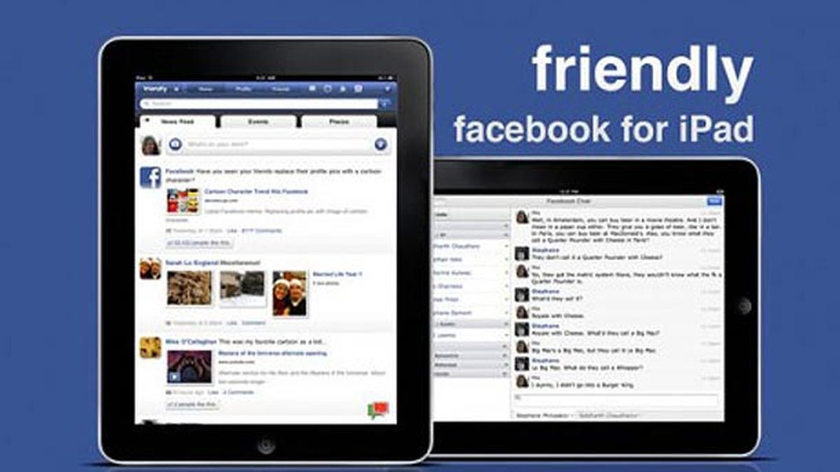 Facebook en el iPad