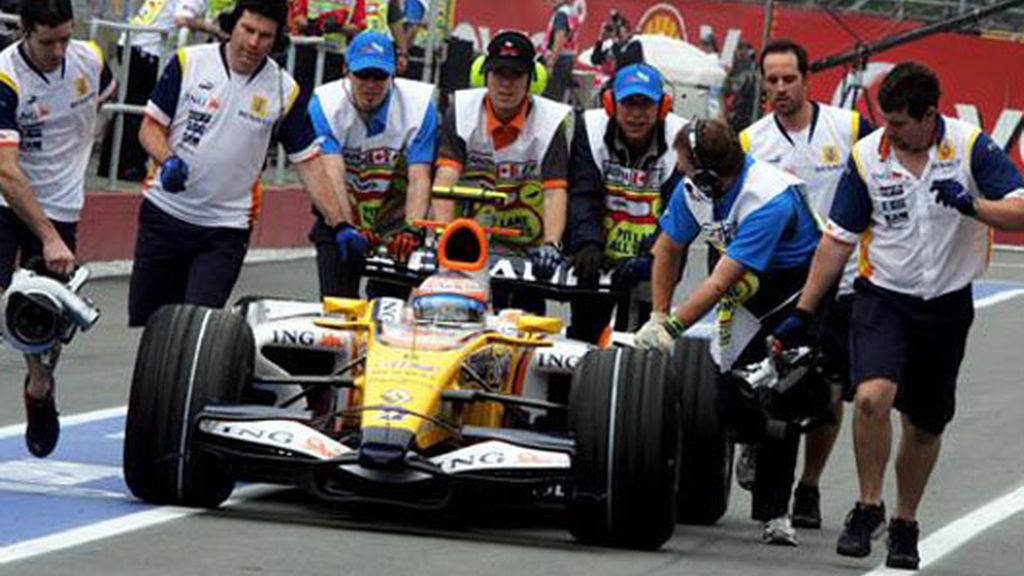 Nelson Piquet Jr. del equipo Renault