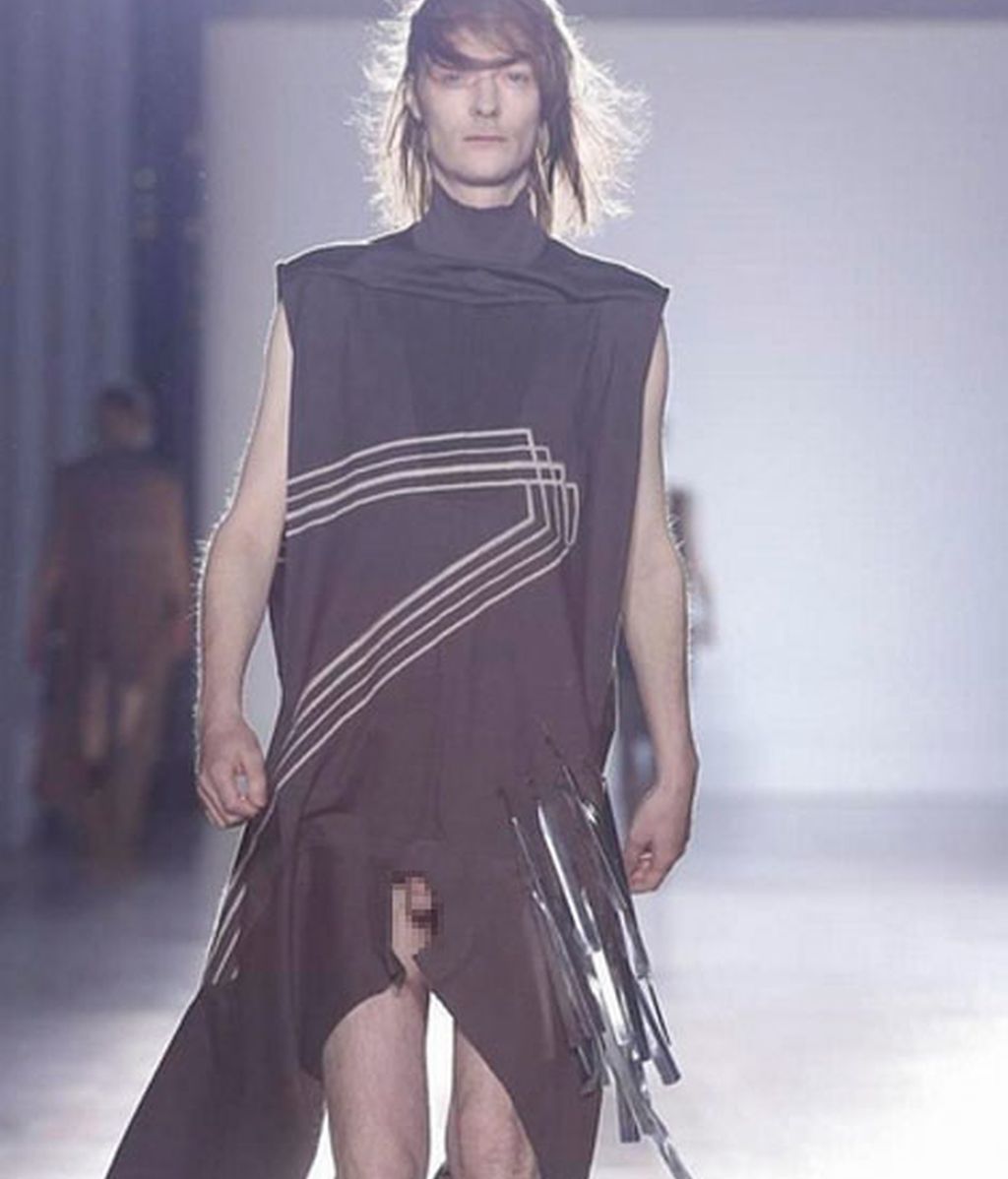 La propuesta masculina de Rick Owens en Paris Fashion Week