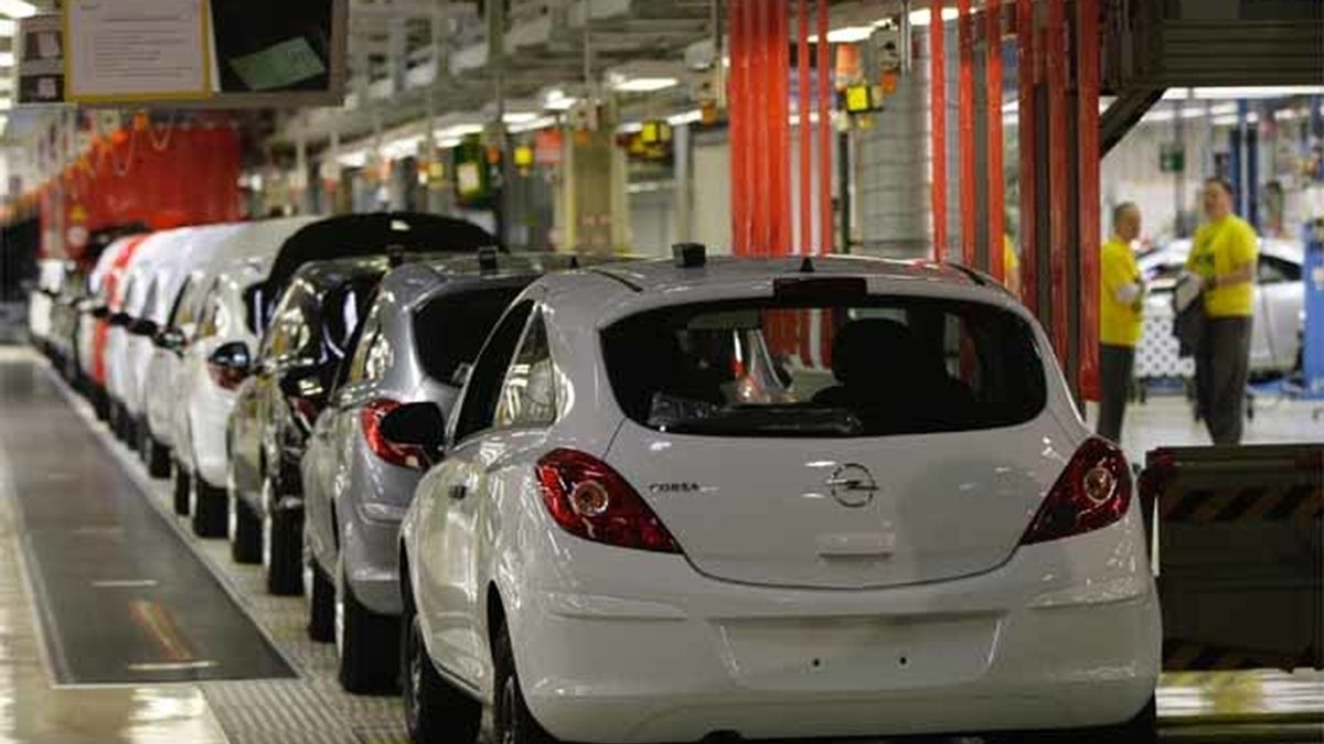 Una fábrica de Opel