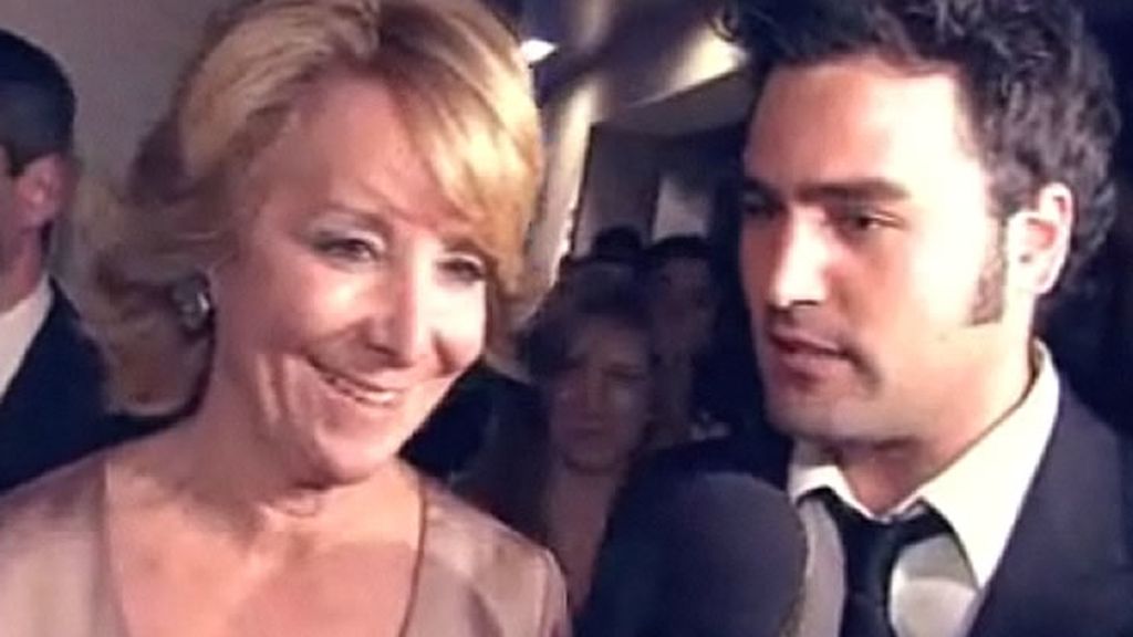 Raúl Gómez entrevista a la presidenta de la Comunidad de Madrid, Esperanza Aguirre