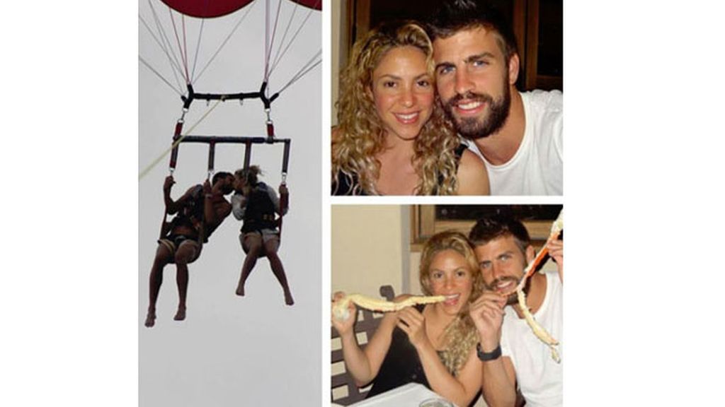 Shakira y su familia feliz