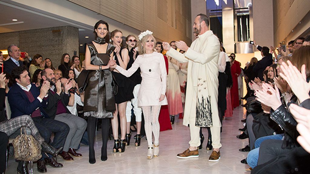 Ambiente en el desfile