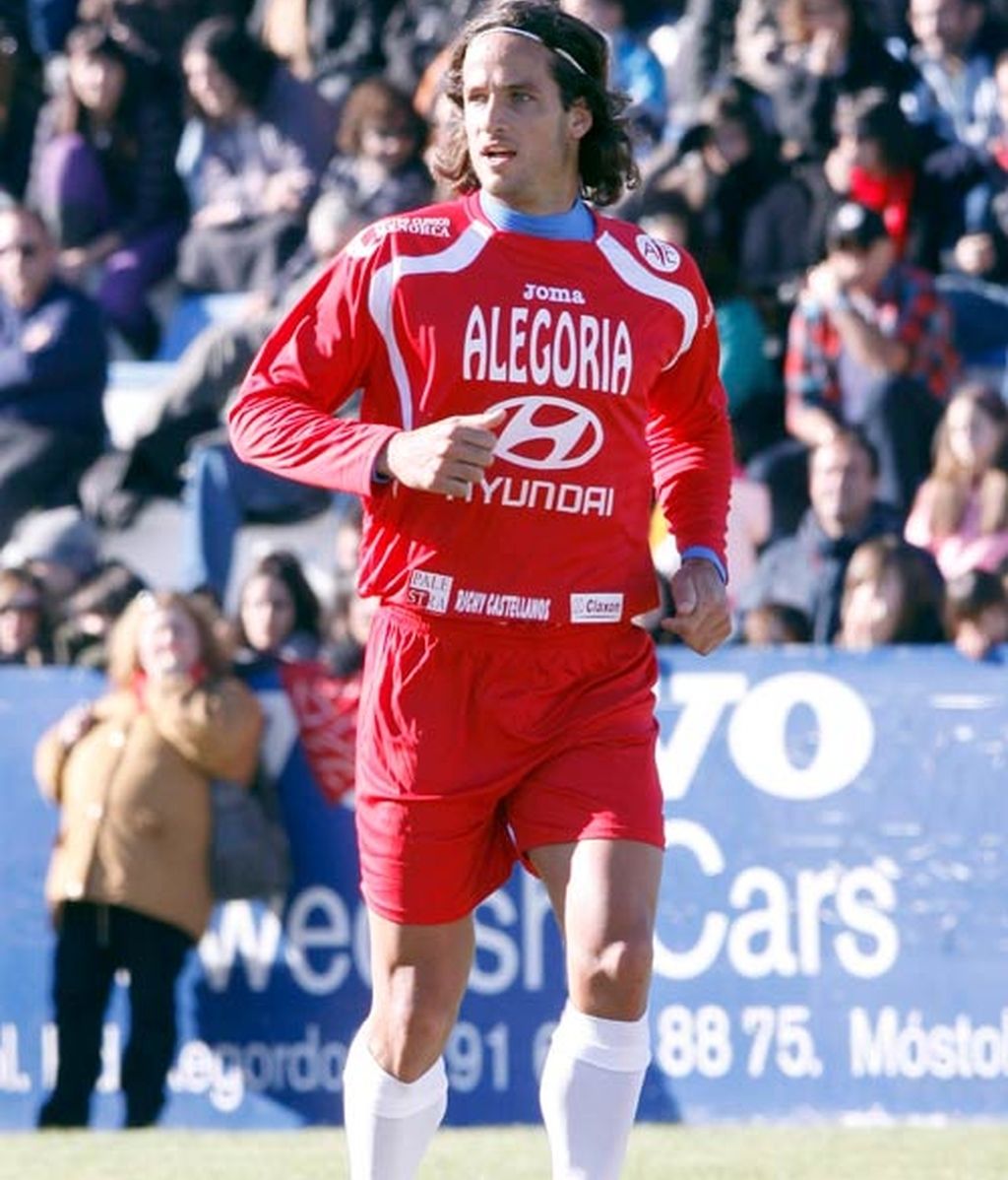 Bustamante y Maxi Iglesias, aficionados al fútbol solidario