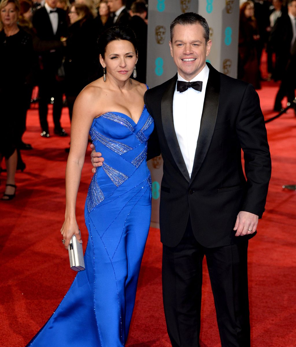 Matt Damon y Luciana Barroso