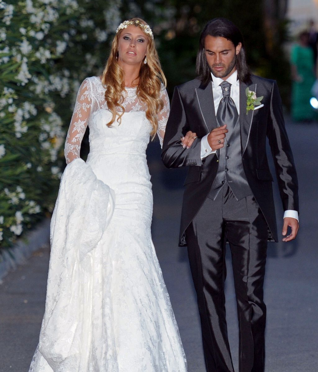 Elisabeth lució un vestido diseñado por ella misma