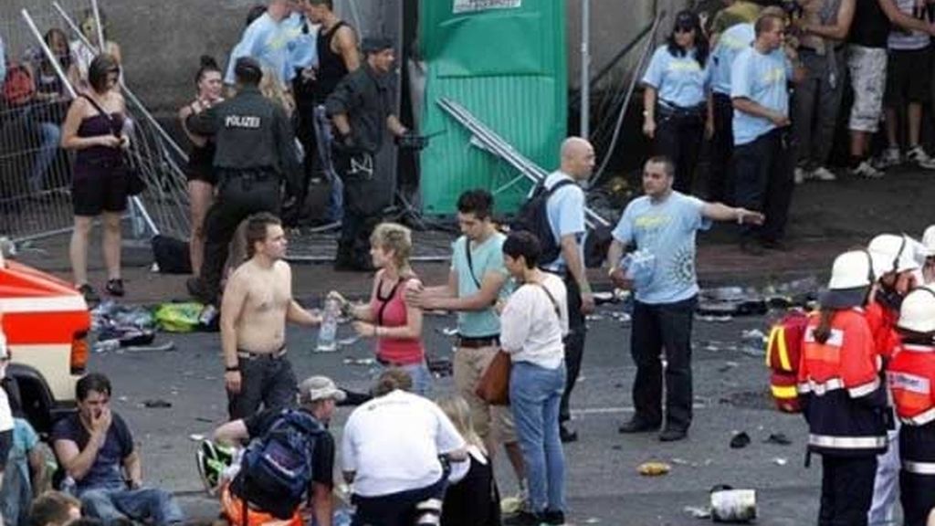 Avalancha mortal en el 'Loveparade'