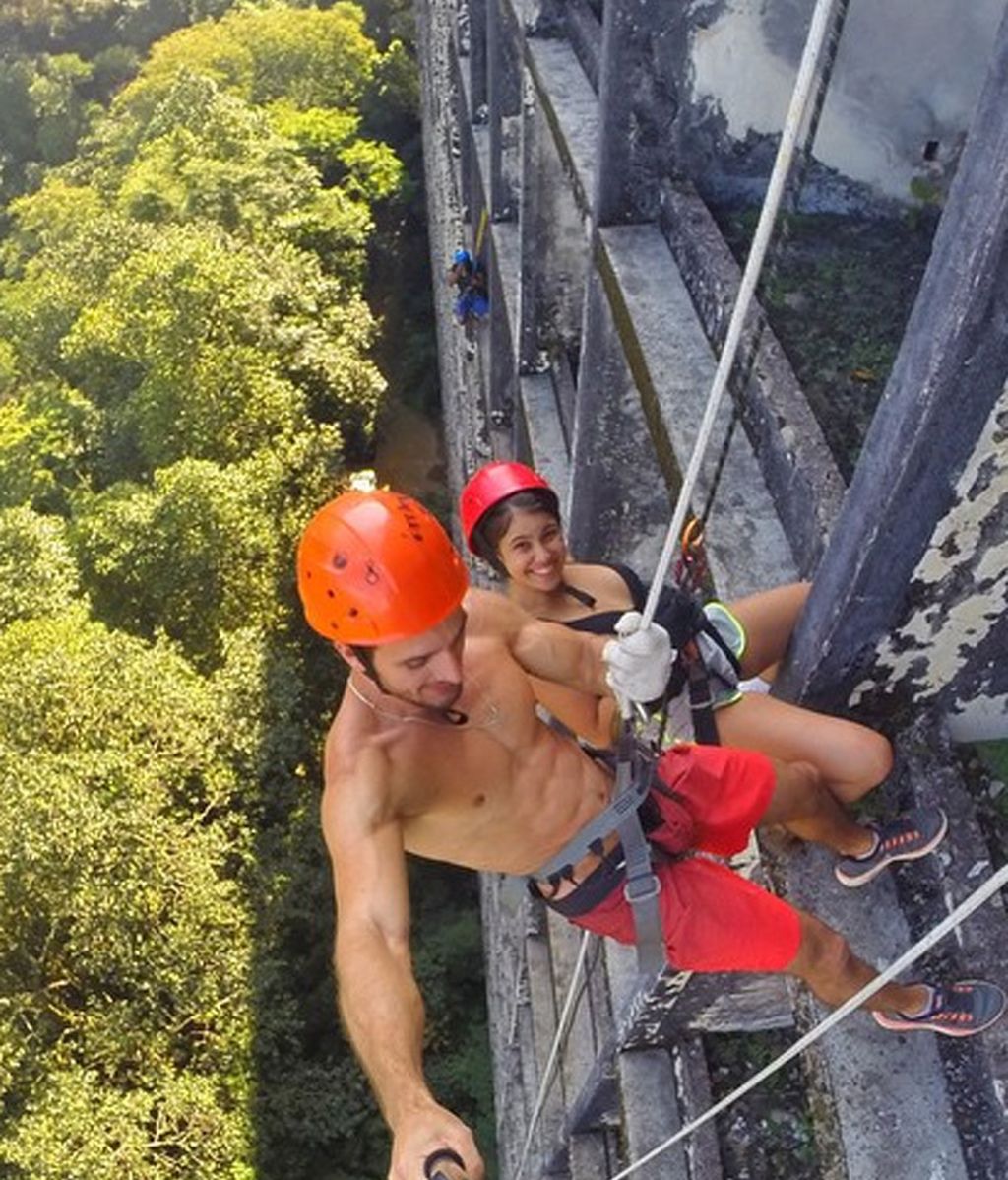 Leonardo Pereira en Pedra da Gavea, Río de Janeiro