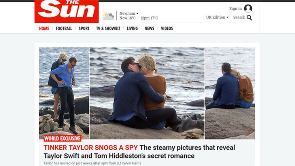 Taylor Swift tiene novio nuevo: te contamos quién es y qué le gusta a Tom Hiddleston