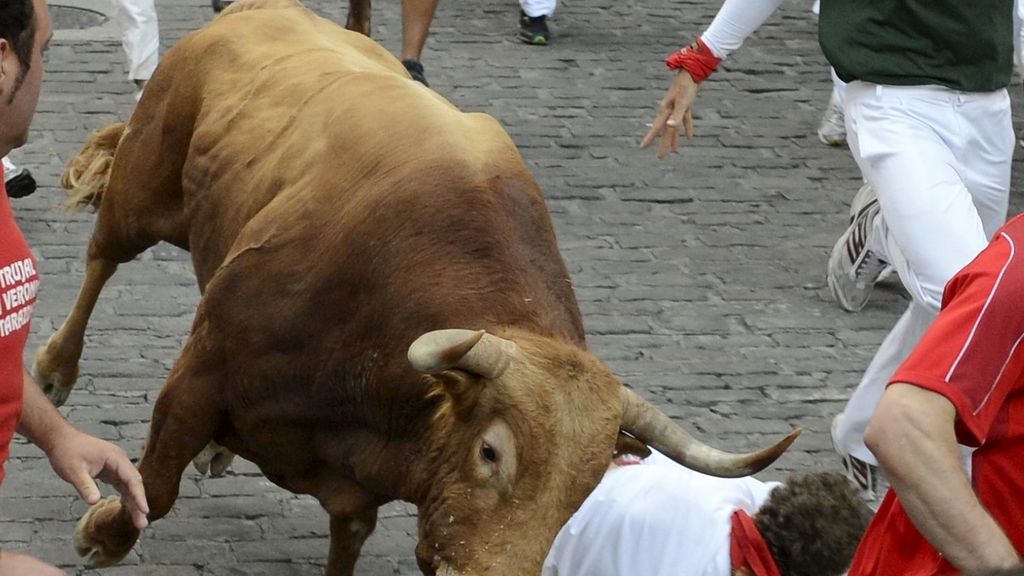 Último encierro de Sanfermines (EFE)