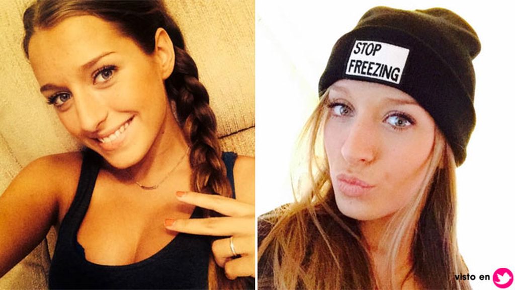 Con 1.500 seguidores, Andrea Sesma y sus selfies inundan las redes sociales