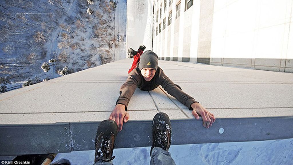 'Selfies' extremos en Rusia