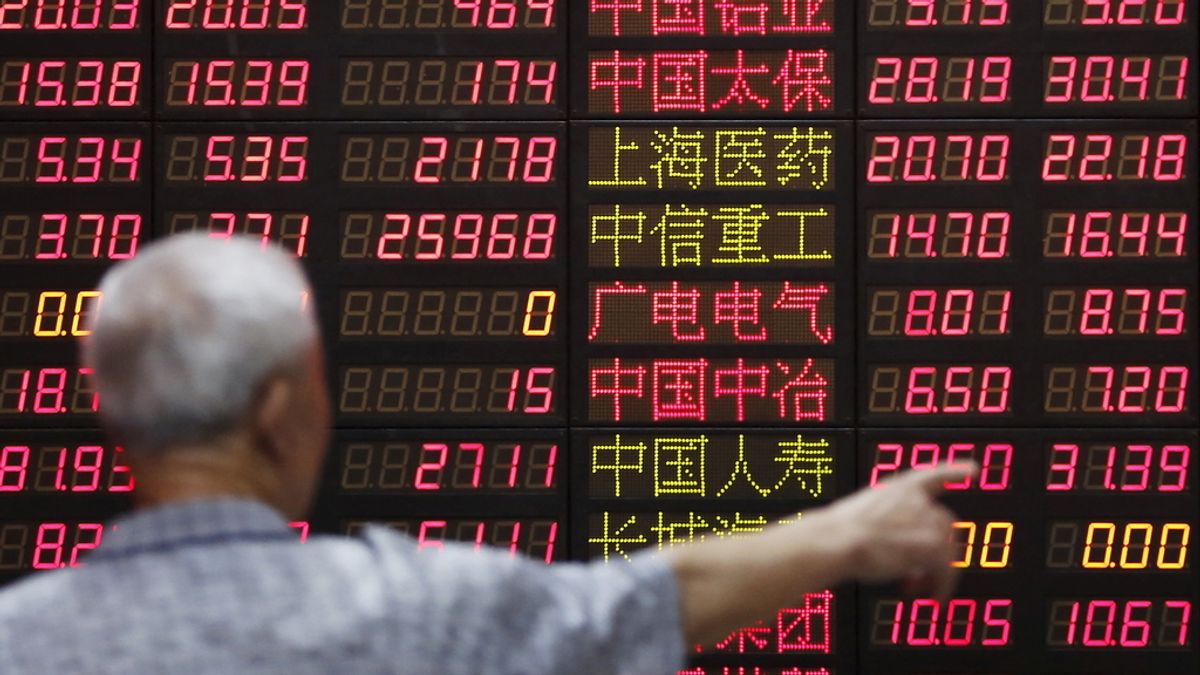 La Bolsa de Shanghái sube tras dos semanas hundida