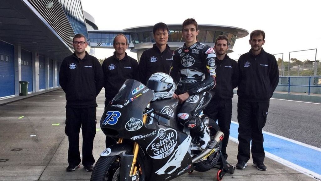 El campeón de Moto3 se adapta a la nueva categoría