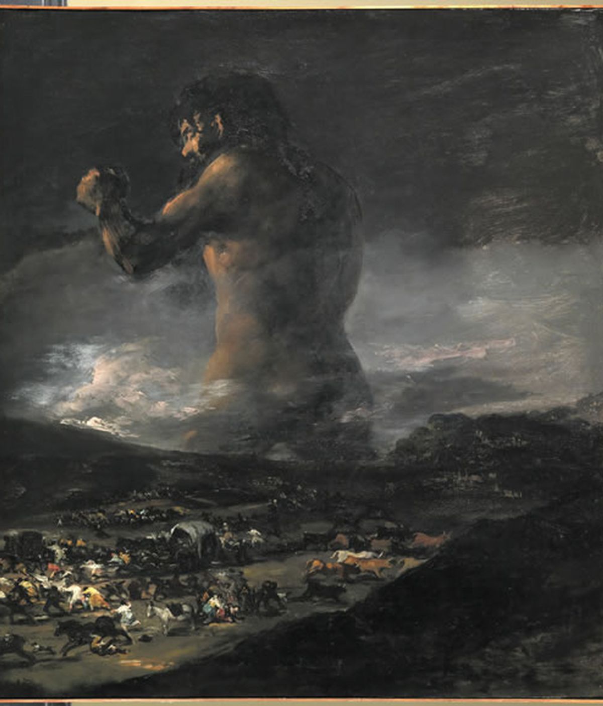 El Coloso no fue pintado por Goya. Vídeo: Atlas