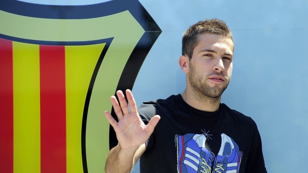 Jordi Alba en el Barcelona