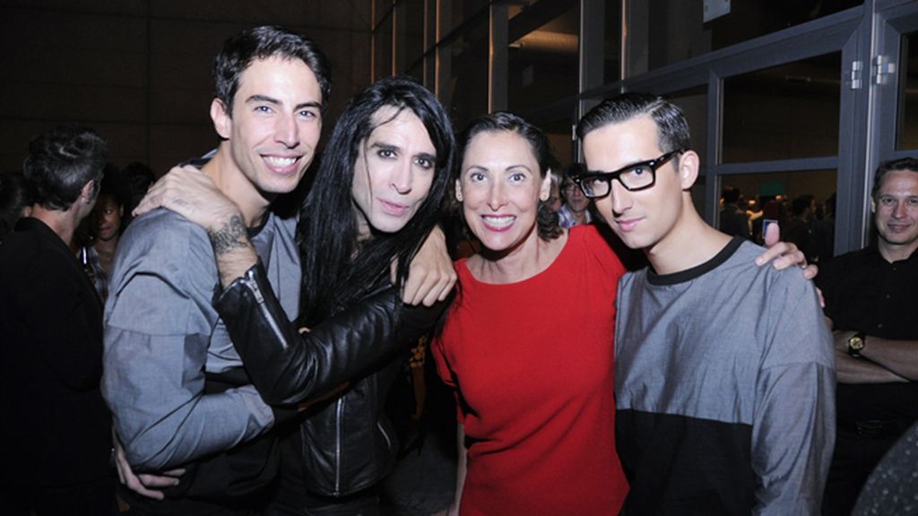 Junto a Mario Vaquerizo y María Barranco