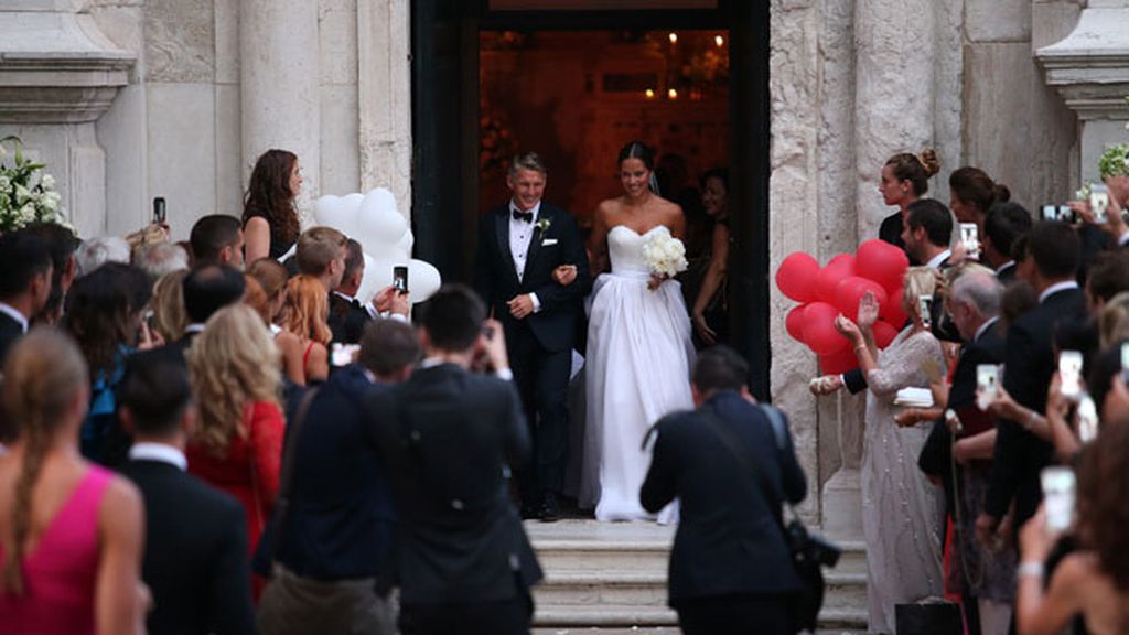 Tenis y fútbol: la romántica boda en Venecia de Ana Ivanovic y Bastian Schweinsteiger