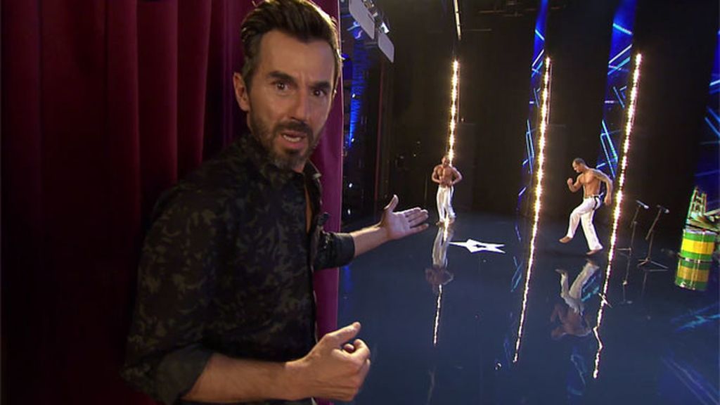 El presentador, con las emociones a flor de piel