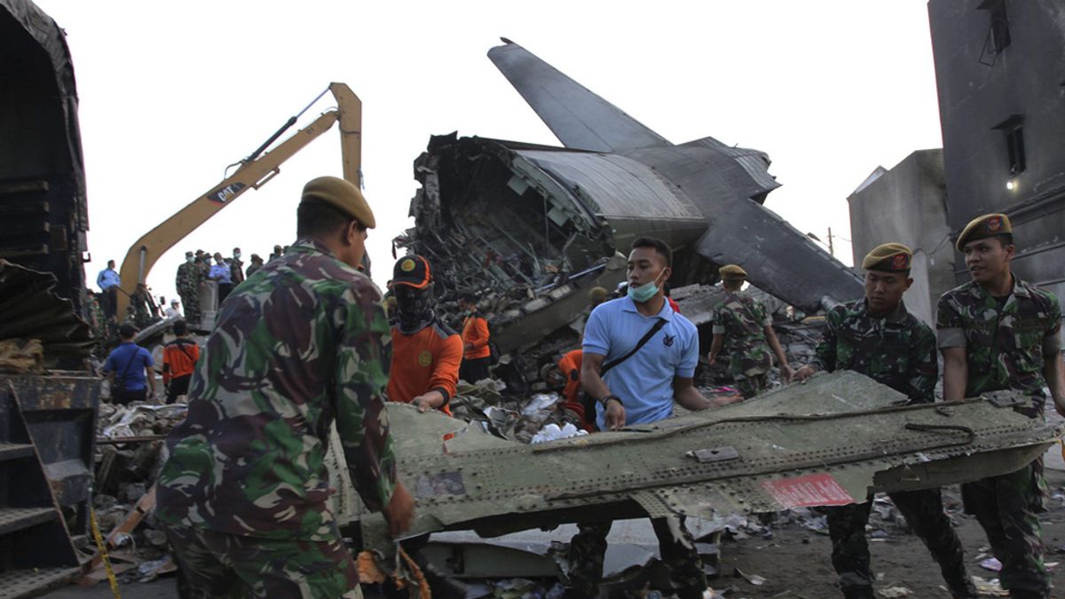 Accidente de avión en Indonesia