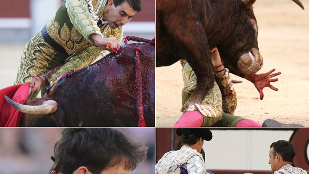 Cogida en Las Ventas a Jiménez Fortes