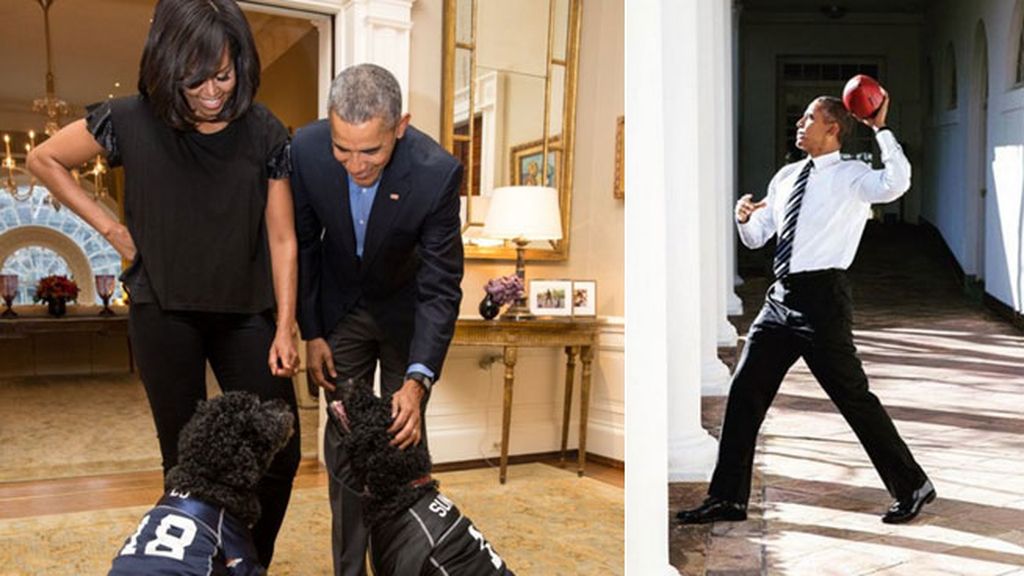 En la Casa Blanca todos lo celebraron, ¡hasta los perros!