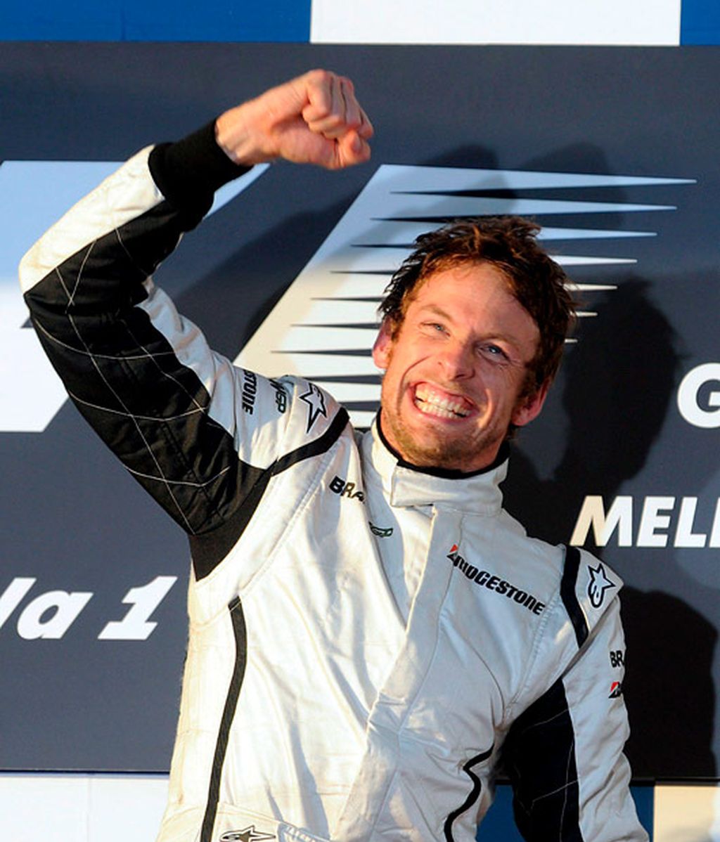 Celebración en el Podio