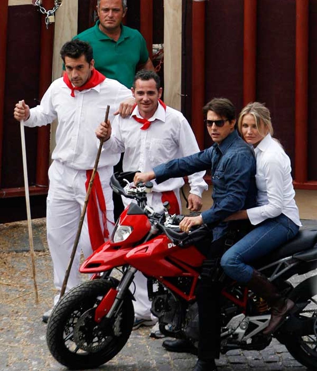 Tom Cruise y Cameron Díaz enamoran en Cádiz