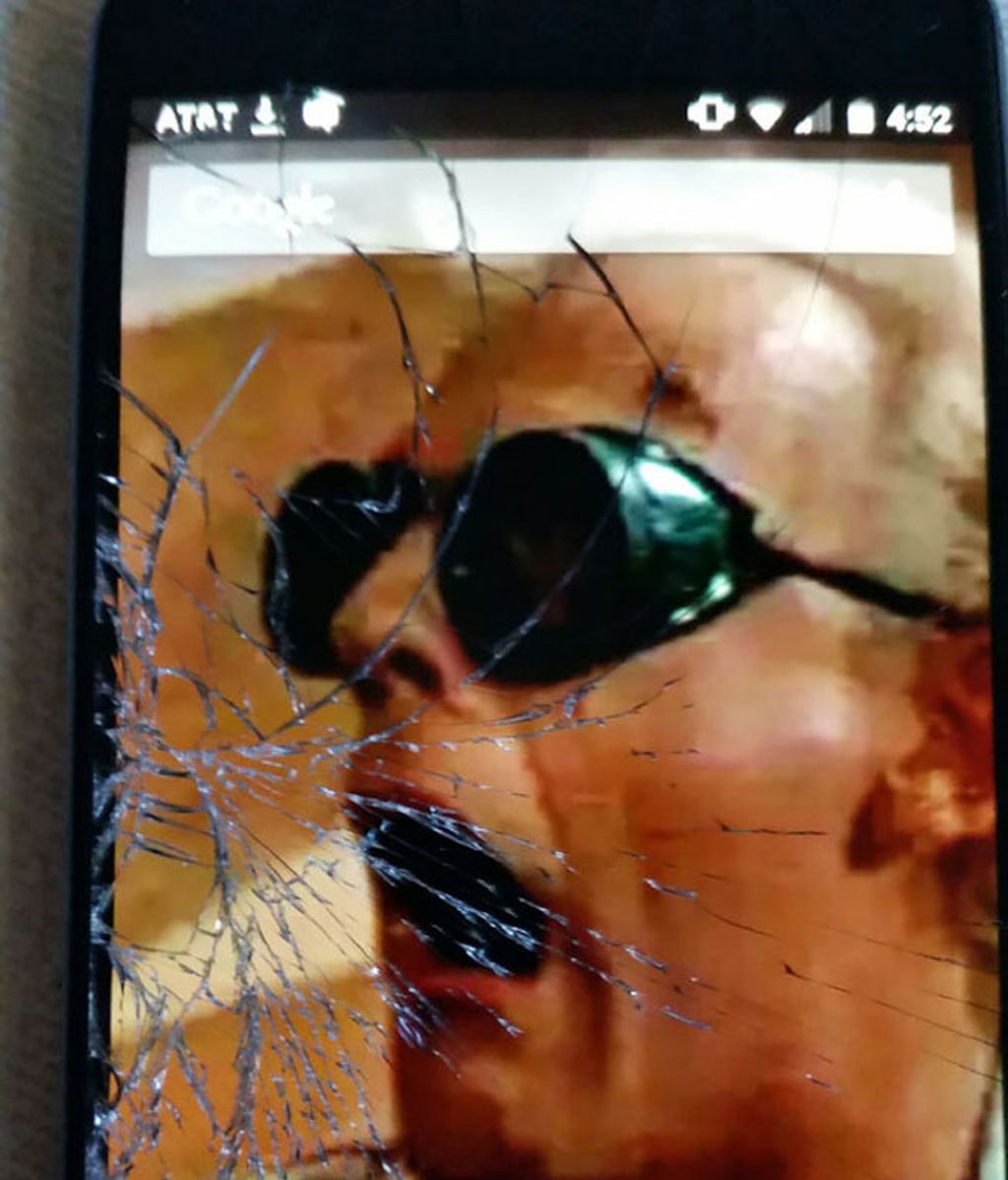 Estos fondos de pantalla ayudarán a que no se vean tanto las grietas