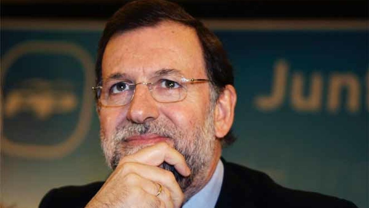 El líder del PP, Mariano Rajoy