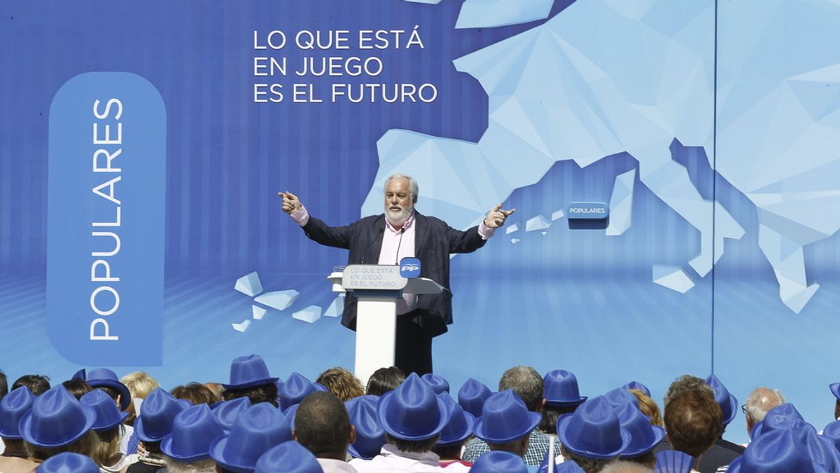 Miguel Arias Cañete, en campaña
