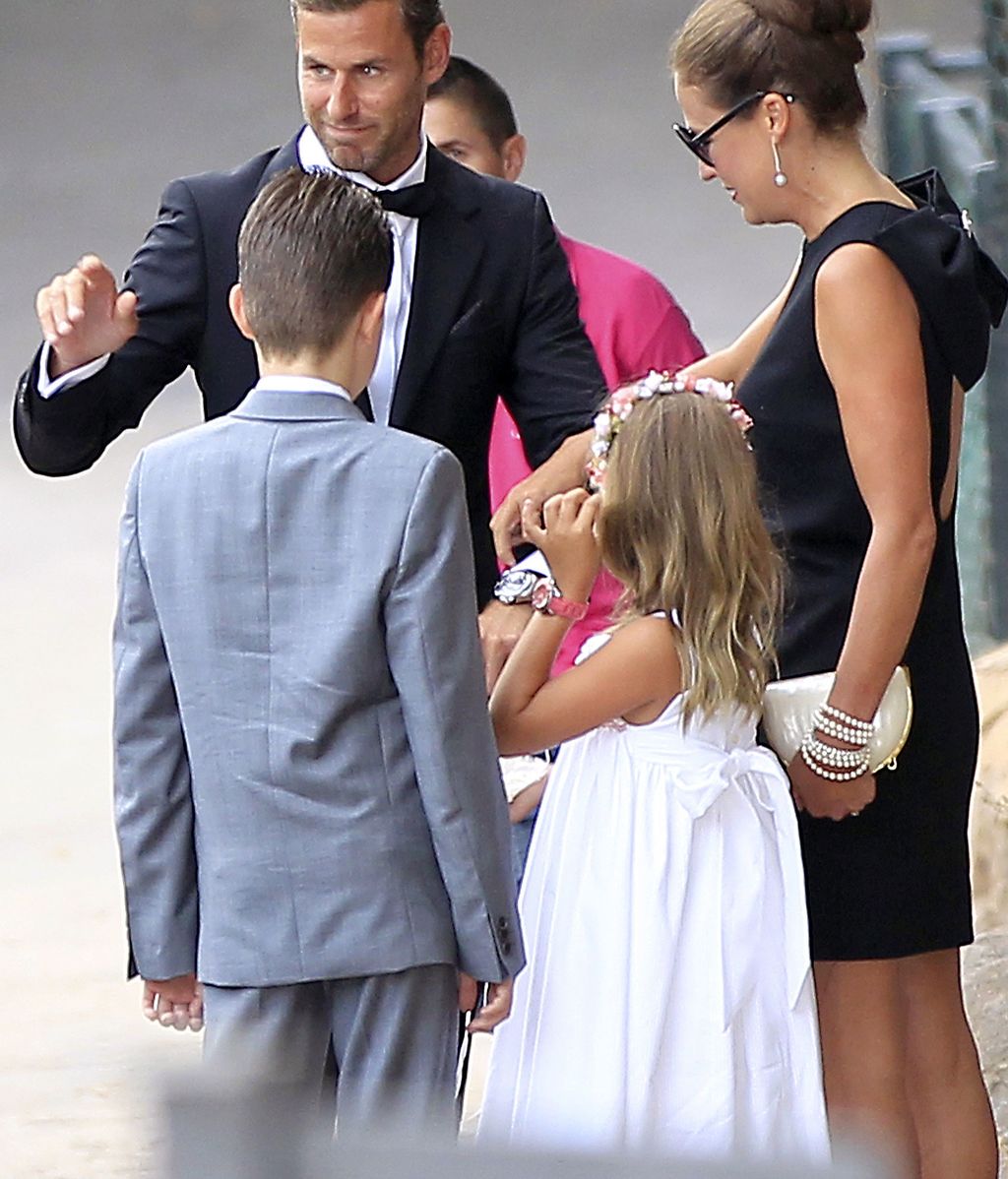 La pareja se casó en La Granja de Esporles, Mallorca