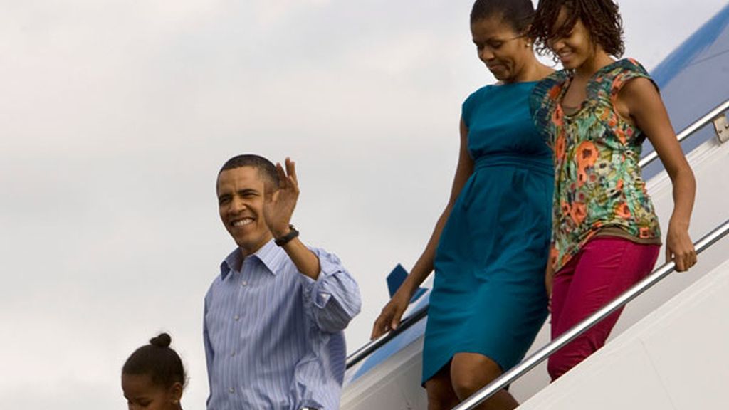 Vacaciones de la familia Obama en Hawai
