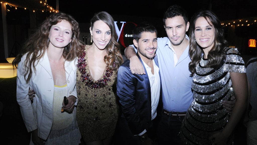 Marián Aguilera, Nerea Garmendia, Samuel Arguinzana, Victor Blanco y Celia Freijeiro