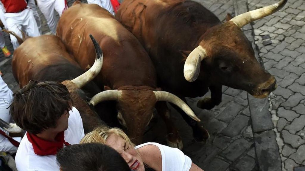 Cuarto encierro de los sanfermines 2015