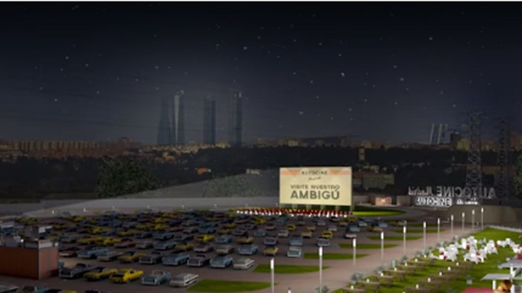Primer autocine en Madrid