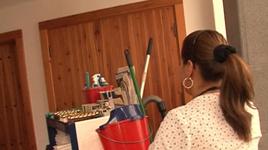 Uno de los grandes lujos es que tú no tienes que limpiar