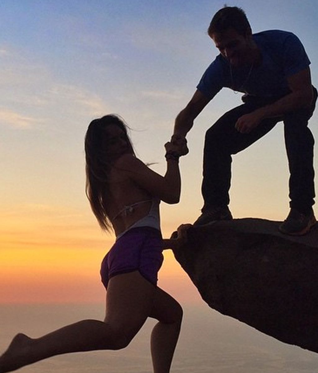 Una pareja brasileña comparte sus momentos de vértigo en las redes sociales