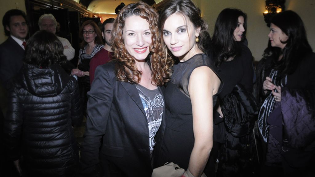 Las actrices Eva Almaya y Norma Ruiz