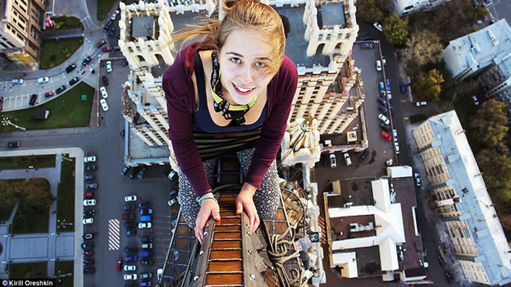 'Selfies' extremos en Rusia