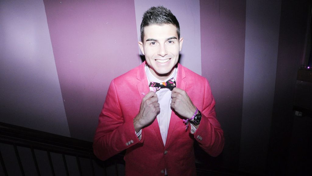 El blogger Fran Guzmán con su inseparable pajarita