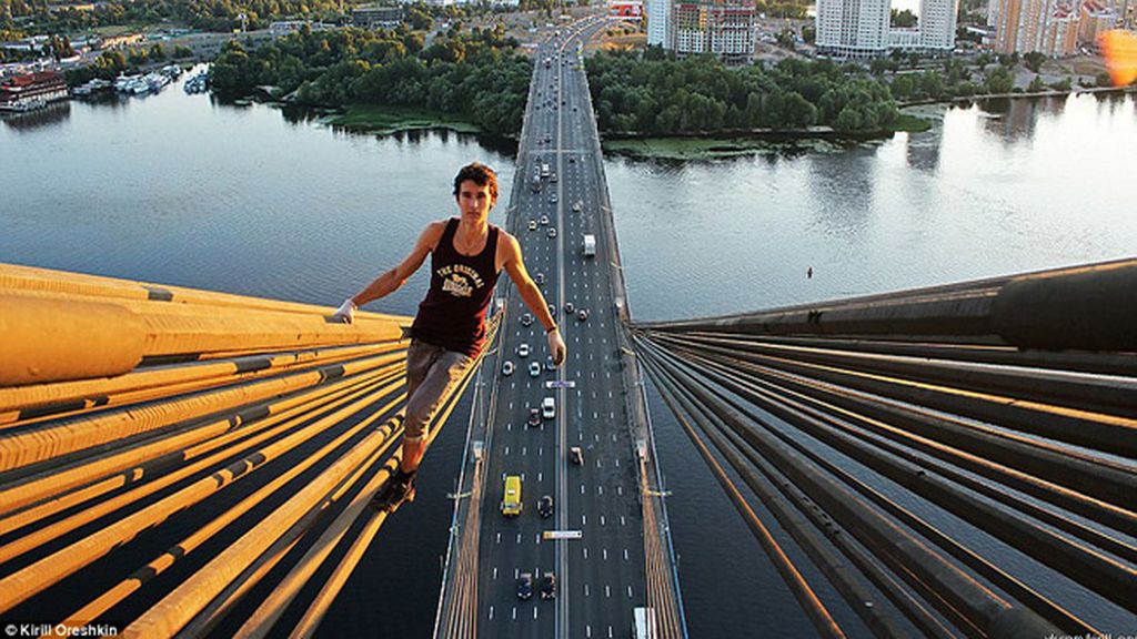 'Selfies' extremos en Rusia