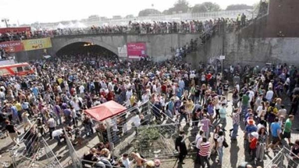 Avalancha mortal en el 'Loveparade'