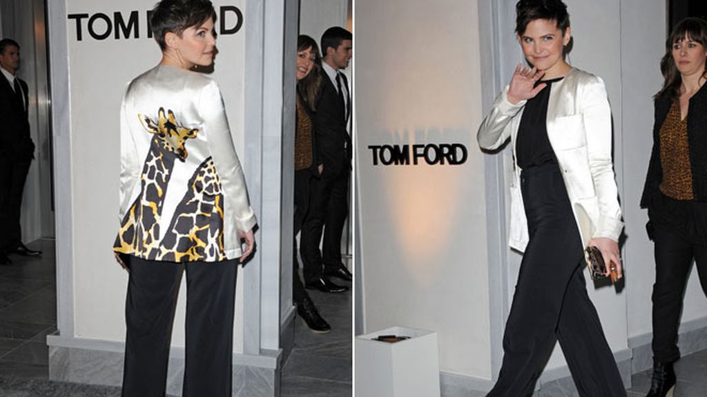 Eva Longoria, brillante en la nueva tienda de Tom Ford