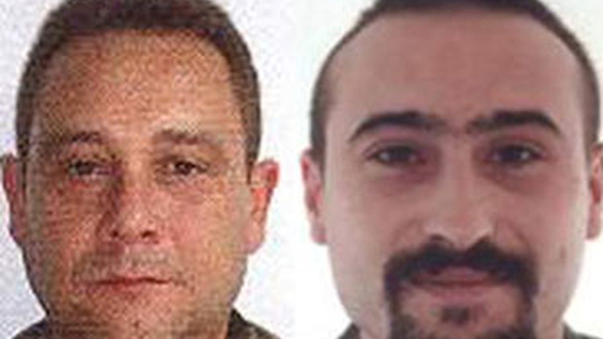 Imágenes de los dos militares fallecidos en Afganistán. Foto: EFE.